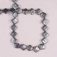 10 mm gray diamond pearls