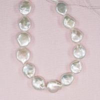 12 mm white coin pearls