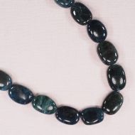 18 mm by 12 mm apatite losenge beads